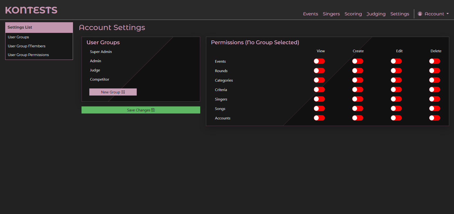 Kontests Screenshot 3